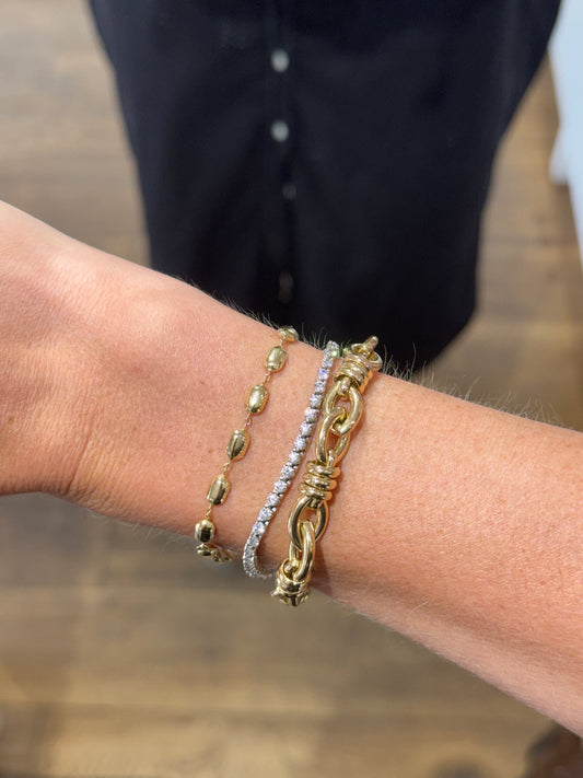 Puffed Pillow Bracelet
