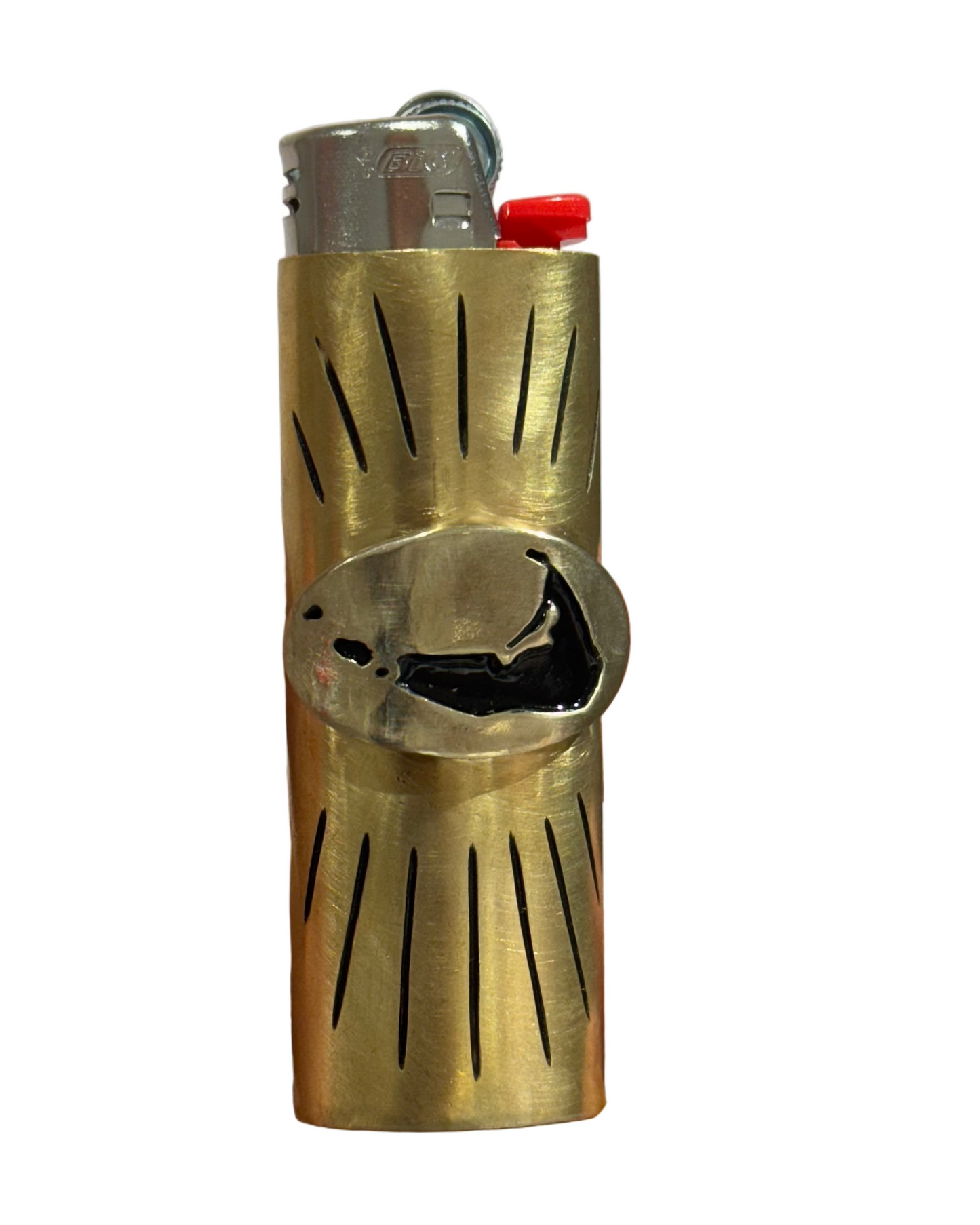 Nantucket Lighter Case with Lines