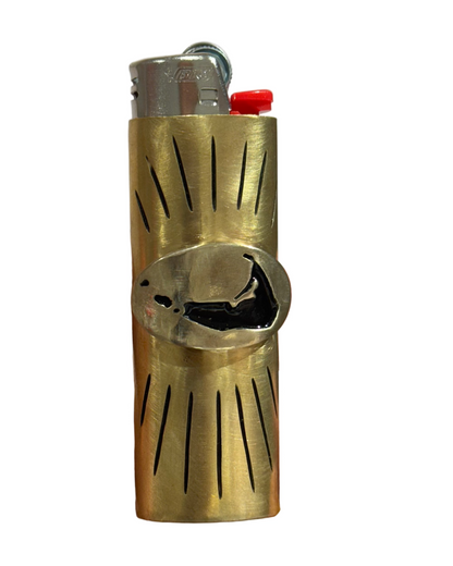 Nantucket Lighter Case with Lines