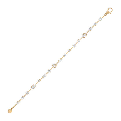 Rock Candy Bracelet - Diamond - 6.5"