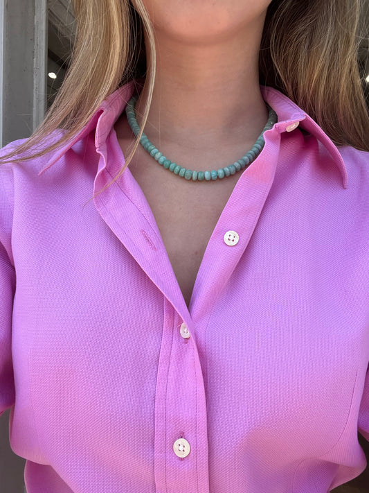 Amazonite Beaded Necklace
