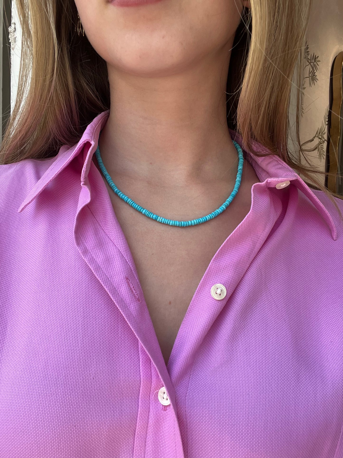 Turquoise Beaded Neacklace