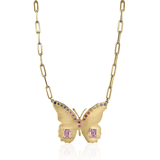 Ashley Large Butterfly necklace