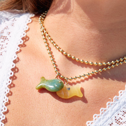 Jade Fish Pendant