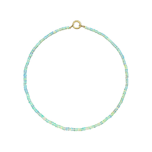 Beaded Strand - Opal - 16"