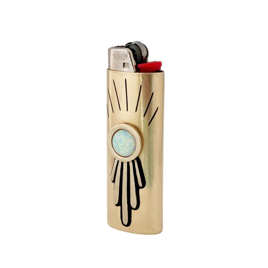 Burst Lighter Case - Opal
