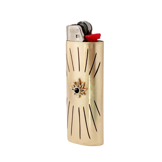 Leaf Lighter Case - Black Onyx