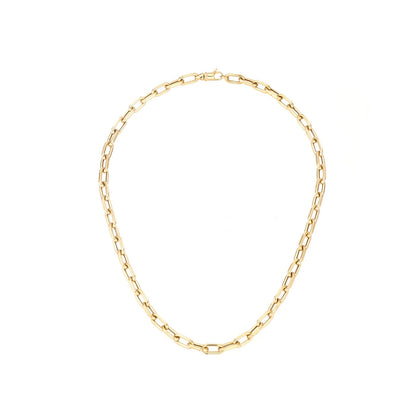 5.3mm Wide 18" Italian Chain Link Necklace