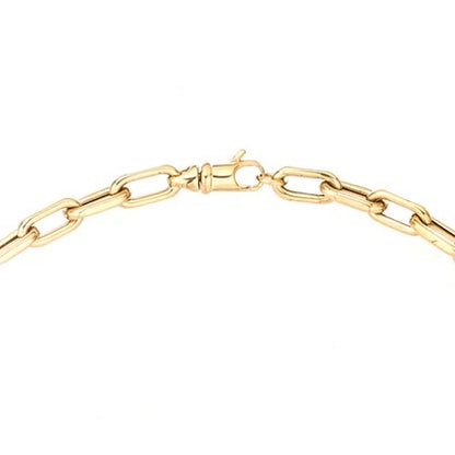 5.3mm Wide 18" Italian Chain Link Necklace