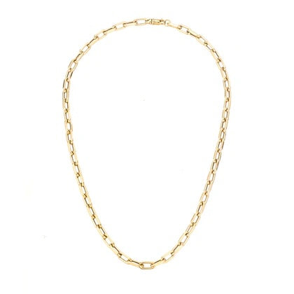 5.3mm Wide 18" Italian Chain Link Necklace