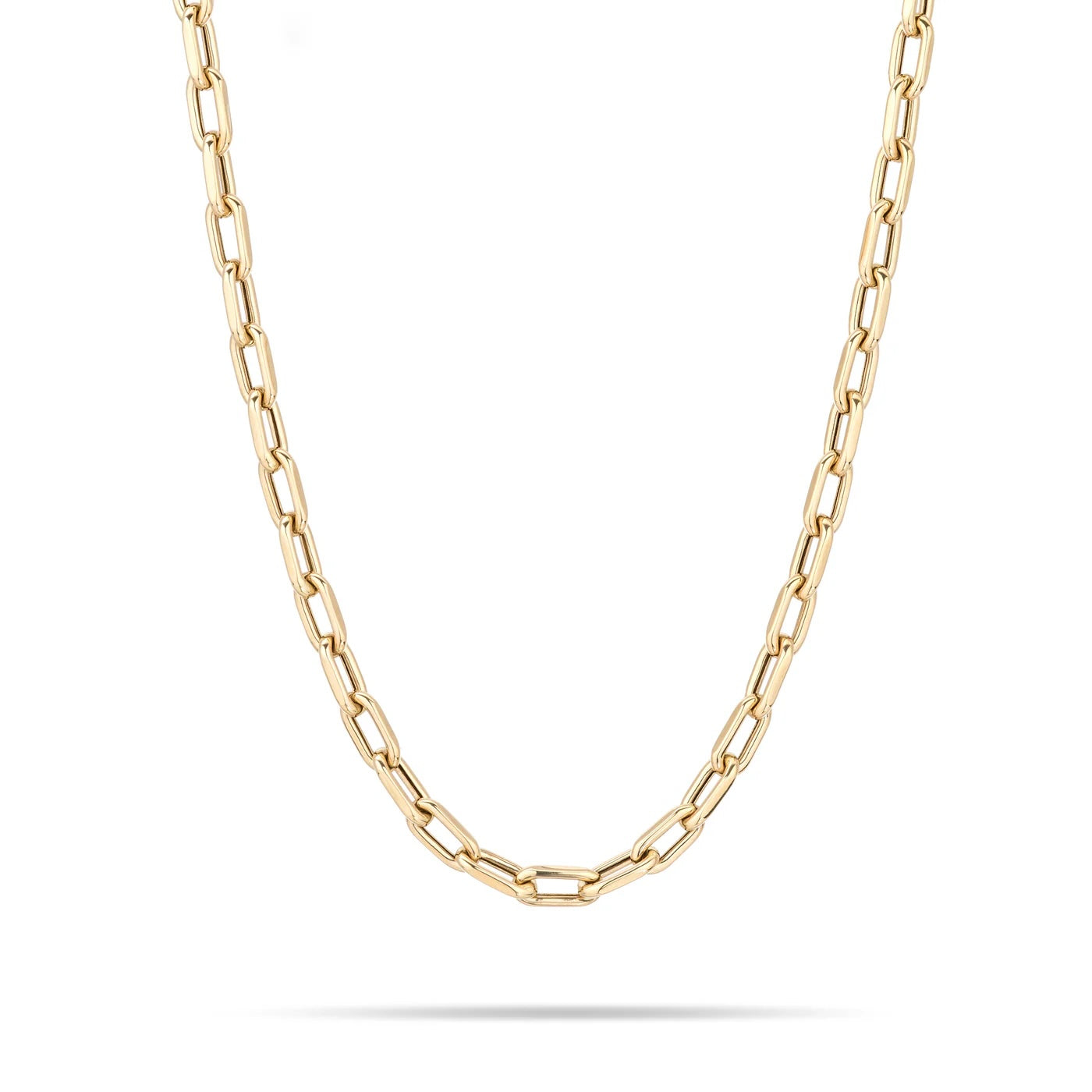 5.3mm Wide 18" Italian Chain Link Necklace