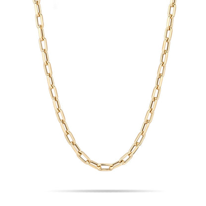 5.3mm Wide 18" Italian Chain Link Necklace