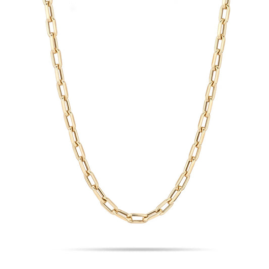 5.3mm Wide 18" Italian Chain Link Necklace