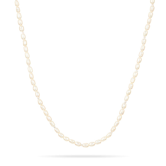Tiny Seed Pearl Necklace