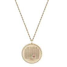 Load image into Gallery viewer, Imperial Calendar Pendant