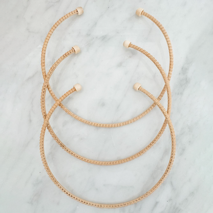 Woven Necklace with Mammoth Ivory