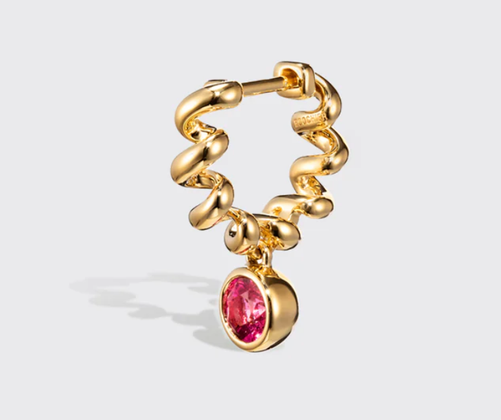 Slinkee Drops with Rubellite