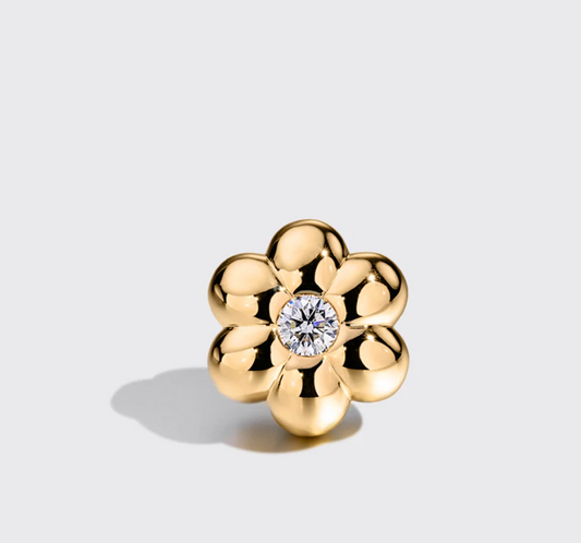 Jumbo Diamond Flower Bangers Charm