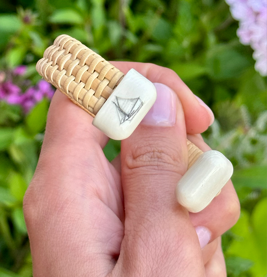 Woven Cuff Bracelet - 1/2" - Sailboat