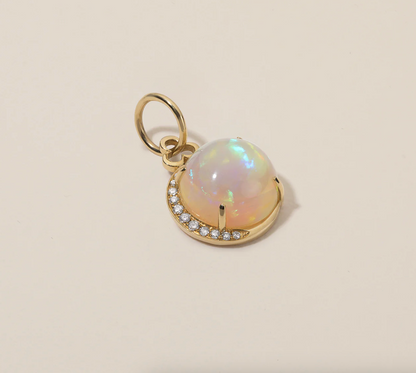Moon Charm - Ethiopian Opal
