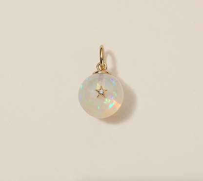 Morning Star Charm with Ethiopian Opal