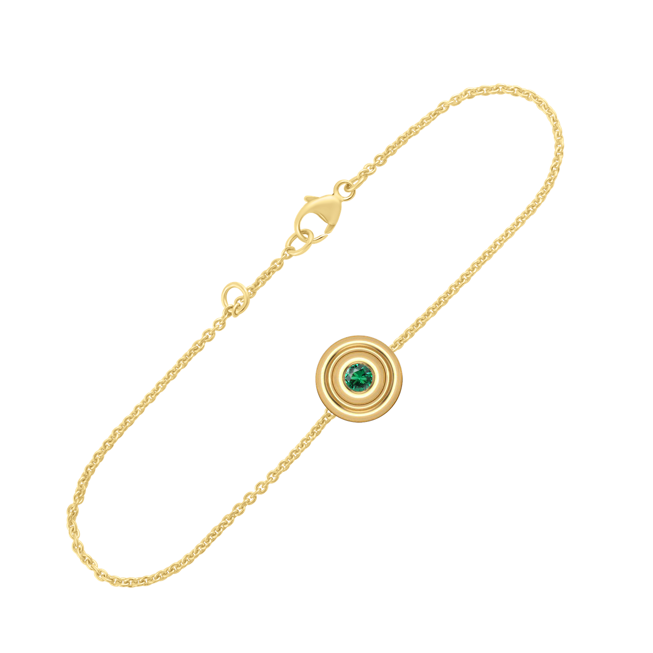 Universum Petite Emerald Bracelet