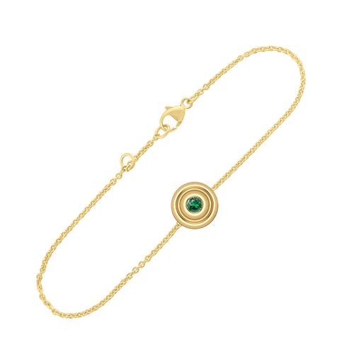 Universum Petite Emerald Bracelet