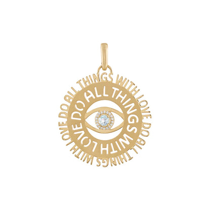 Do All Things with Love Pendant