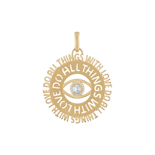 Do All Things with Love Pendant