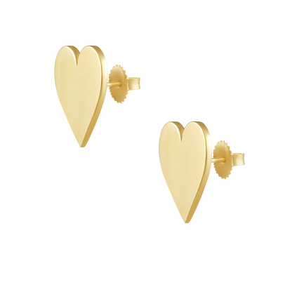 Heart Stud Earring