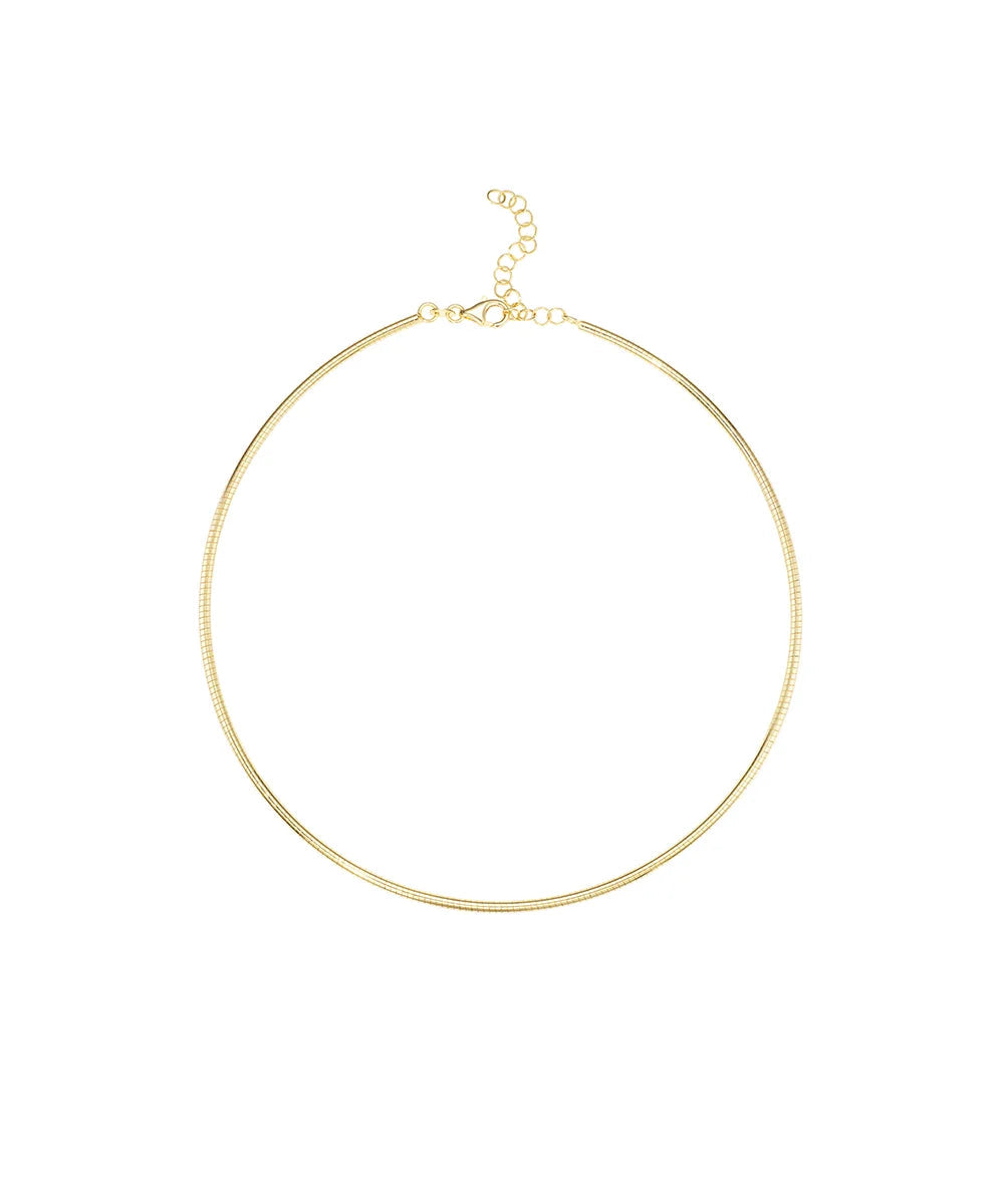 Gold Flex Wire Necklace