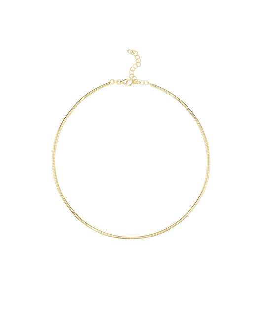 Gold Flex Wire Necklace