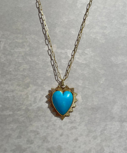 Revival Helios Necklace in Turquoise