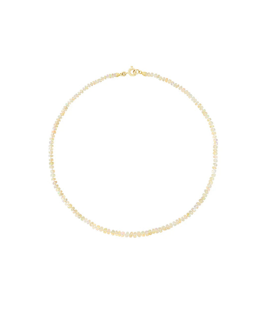 Opal Beaded Necklace