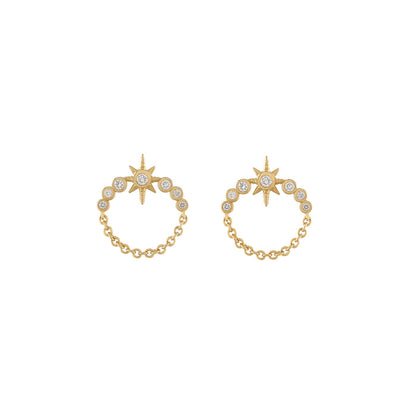 Orbit Studs - Diamond