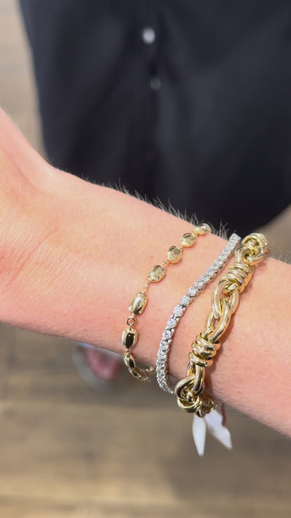 Puffed Pillow Bracelet