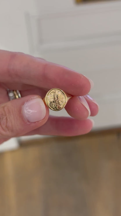 Corinna Signet Ring