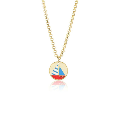 Sailboat Pendant - Nautical