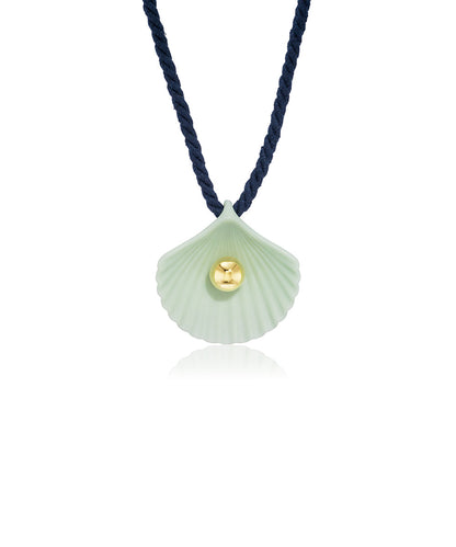 Sea Shell Necklace - Sea Glass