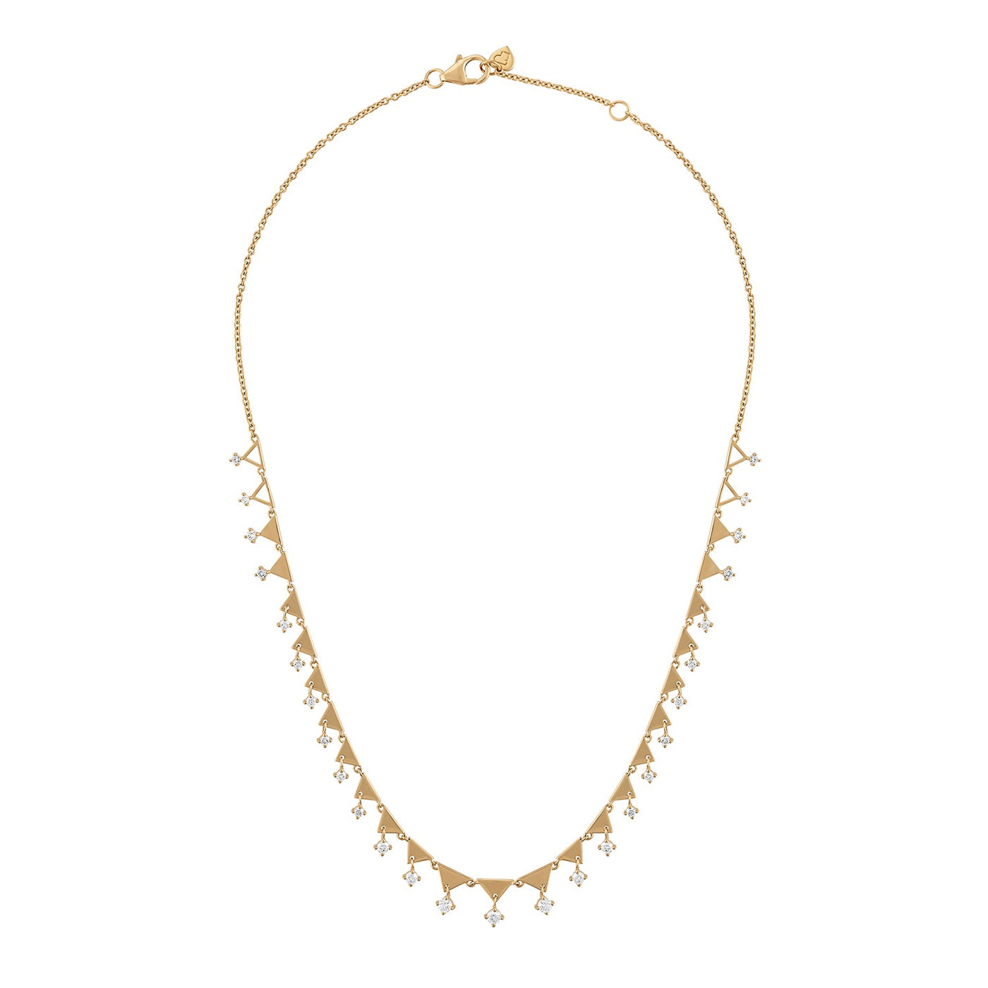 Shine Diamond Collar Necklace