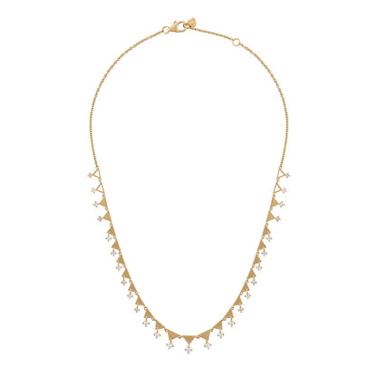 Shine Diamond Collar Necklace