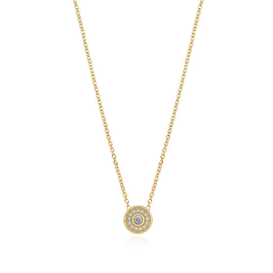 Universum Petite Pave Diamond Necklace