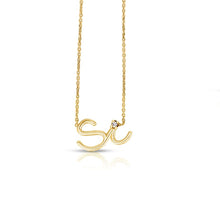 Load image into Gallery viewer, Si Necklace Diamond 14k Yellow Gold