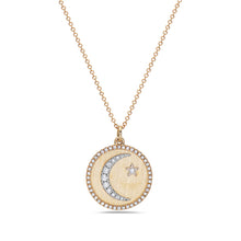 Load image into Gallery viewer, Moon &amp; Stars Medallion
