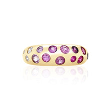 Load image into Gallery viewer, Nomad Ring - Ombre Pink Sapphire