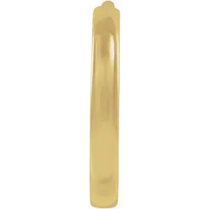 Solid Gold Huggies - 12.5mm