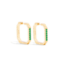 Load image into Gallery viewer, Spark Octagon Hoop - Emerald