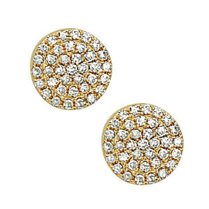Petite Diamond Cluster Earrings