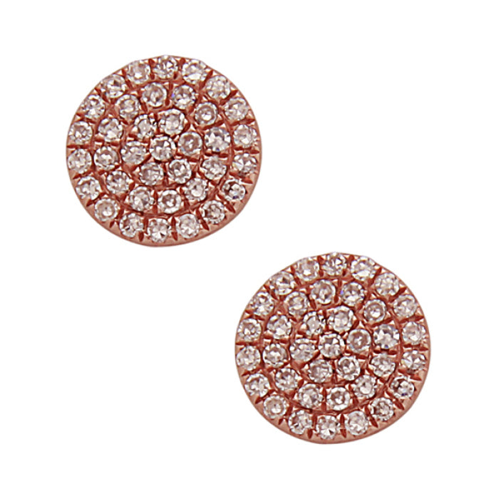 Petite Diamond Cluster Earrings