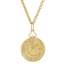 Load image into Gallery viewer, Medium Moon &amp; Stars Locket (22mm)